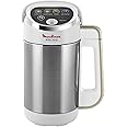Moulinex LM841110 Easy Soup, Soup Maker con Acciaio Inossidabile, Facile Da Usare per Preparare Zuppe e Frullati, Capacità 1.