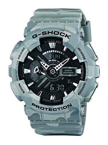 Casio Herren-Armbanduhr XL G-Shock Analog - Digital Quarz Resin GA-110CM-8AER
