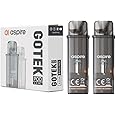 Gotek X Pods 0.8ohm - 2 Pack XL for Aspire gotek X Replacement Pods, Aspire Gotek Pods, Aspire Gotek Pro Pods, Go Tek Pods, gotek aspire pods, gotek vape pods - No Nicotine
