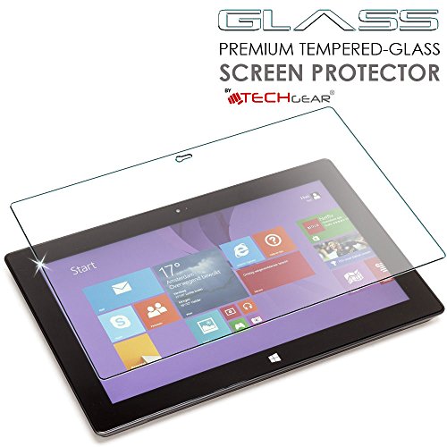 TECHGEAR® Microsoft Surface Pro 2 (26,9 cm Bildschirm) echtes Sekuritglas Displayschutzfolie Guard Cover - 3