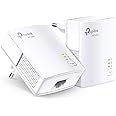 TP-Link 1000Mbps Powerline, Fiber Powerline Socket with 1 Gigabit Ethernet Port, Powerline Box Kit of 2 - Ideal Solution to Enjoy Multi-TV Service at Home TL-PA7017 KIT