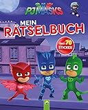PJ Masks Mein Rätselbuch: Rätselspaß mit über 70 Stickern by