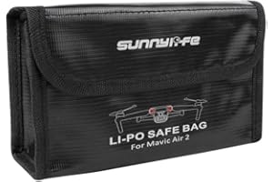 MotuTech - Borsa di sicurezza anti-esplosione, per DJI AIR 2S / Mavic Air 2 LiPo, per batterie di protezione anti-esplosione, custodia