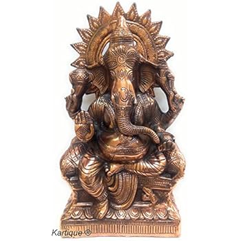 Buy Kartique Idol Ganesha Statue Ganpati Bhagwan Murti for Home
