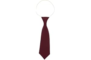 Zeco Elasticated School Tie (Tie on Elastic) suitable for Infants and Juniors