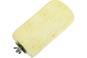 ZERODIS Pietra per macinare i Denti di Piccoli Animali Domestici, porcellini d'india per Uccelli Scoiattolo di Coniglio da Masticare Giocattolo da mordere Piattaforma in Piedi Accessori per Gabbia