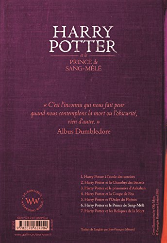 Book's Cover of Harry Potter, VI:Harry Potter et le Prince de Sang-Mêlé