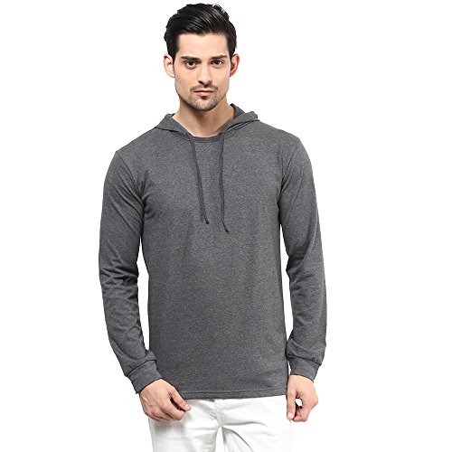 Unisopent Designs Men’s Cotton T-Shirt/Hooded T-Shirt/Full Sleeves T-Shirt/Hooded Sweatshirt/Pullover Jacket with Ribbed Cuffs RS.299 (70.00% Off) - Amazon