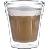 Leggno Vetro Borosilikat &Ccedil;ift Camlı Espresso Bardak 80ML (2ad)
