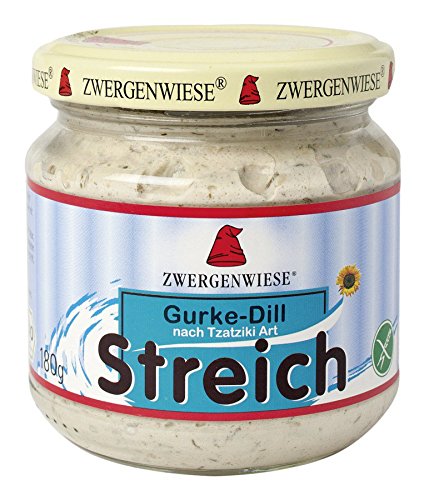 Preisvergleich Produktbild Zwergenwiese Gurke-Dill-Streich (180 g) - Bio