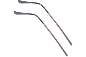 iplusmile 1 Paire de Pièces D'extrémité de Café Hommes-Bras Mode Lunettes Temple Jambes Lunettes Glissement Oreille Cadre de Lecture Jambes Bras Jambe Lunettes de Soleil Lunettes Minces