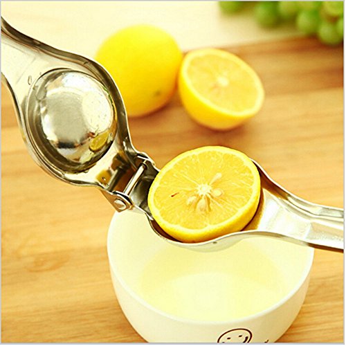 Lovetree manuell leicht Griff Typ Hand Press Zitronenpresse Edelstahl orange Citrus limette Saftpresse - 4