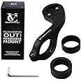 VeloChampion Out Front Bike Handlebar Mount Compatible with Garmin 130/530/540/820/830/840/1030/1040 and Edge Explore