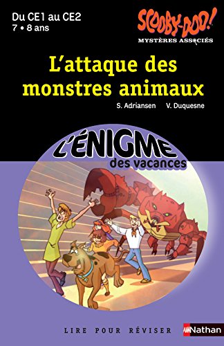 Download Cahier de vacances - Enigmes Scooby-Doo L'attaque des monstres animaux CE1 - CE2 Download Cahier de vacances - Enigmes Scooby-Doo L'attaque des monstres animaux CE1 - CE2