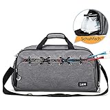 Multifunktional: Die Reisetasche ist auch kompakt genug, um in den meisten Flugzeugkabinen als Handgepäck auf Ihren kurzen Wochenendtrips mitgeführt werden zu können.