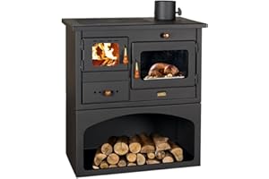 BALKAN ENERGY Stufa a Legna con Forno PRITY, Modello 1P34 10.1kW