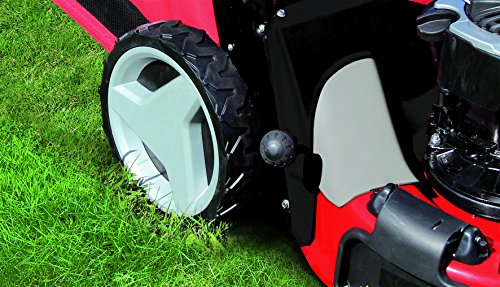 Einhell Benzin Rasenmäher GE-PM 48 S HW B&S (2 kW, 48 cm Schnittbreite, 75 l Fangsack, Hinterradantrieb, Mulchfunktion, Seitenauswurf, empfohlen bis 1600 m²) - 10