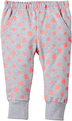 Dirkje Baby Girls Polka Dot Sports Trousers -  Grey - 6 Months