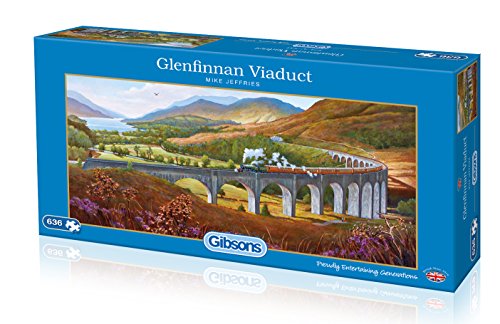Gibson Games Gibsons G4037 Glenfinnan-Viadukt Puzzle (636-piece)