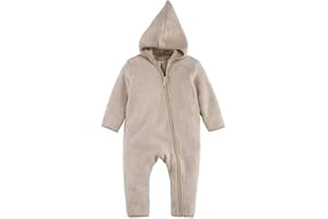 hessnatur Fleece-Overall Mädchen und Jungen Unisex aus Reiner Bio-Baumwolle | nachhaltig und fair hergestellt (Fair Wear Foundation)