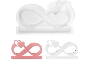 HJIAMA Stampo per Candele, Stampo Silicone Candele, Stampi per Candele Fai da Te, Fatto a Mano, Stampo con Nucleo Cera, per Candele Profumate, Saponi, Budini