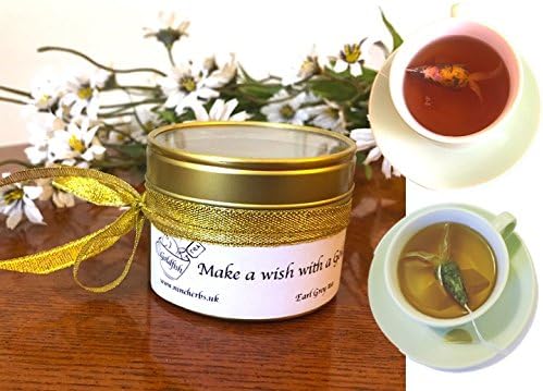 3 Goldfish tea bags, PEPPERMINT & MELISSA, Make a Wish with Goldfish, Unique gift, Make a wish gift, Birthday gift for best friend or colleague, tea sets, tea gifts, small boxes, small gifts