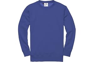 D&H CLOTHING UK Sudadera unisex para niños con cuello redondo para niños y niñas de 3 a 13 años