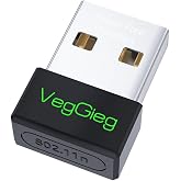 VegGieg 150Mbps 2.4Ghz Kablosuz Wi-Fi Alıcı Verici Nano USB Adapt&ouml;r