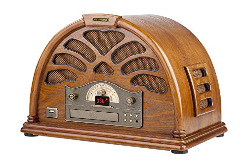 Preisvergleich Produktbild Hyundai Retro Radio RC403 Radiorekorder ( CD-Player,MP3 )
