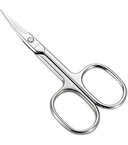 3 Claveles Nagelschere & Feile Gerade | 3,5 Zoll | Satiniert | Für Präzises Schneiden & Formen