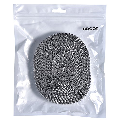 eBoot 4 Row 10 Yard Acrylrhinestone Diamant Band für Hochzeitstorten, Geburtstagsdekoration, Baby Bad Veranstaltungen und Kunsthandwerk Projekt (Silber) - 4