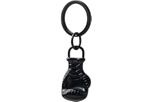 Ruth&Boaz Boxing Glove Style Stainless Steel Strong Key Holder Key Ring Key Chain