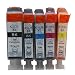 Produktbild Kompatible Tintenpatronen Ersatz für Canon PGI 525XL 525 XL CLI 526XL 526 PGI-525 PGI-525XL CLI-526 CLI-526XL PGI-525XL CLI-526XL Tintenpatronen Hohe Kapazität kompatibel für Canon PIXMA IP4850/IP4950 IX6550 MG5150 MG5250 MG5350 MG6150 MG6250 MG8150 MG8250 MX715 MX885 MX895 Tintenpatronen für Inkjet Drucker (1 Grossen Schwarz,1 Klein Schwarz,1 Cyan,1 Magenta,1 Gelb)