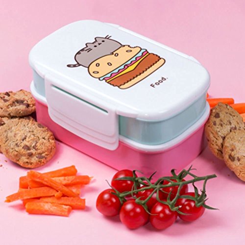 confronta il prezzo Thumbs Up set portapranzo rosa di Pusheen, 13 x 20 x 9,5 cm miglior prezzo