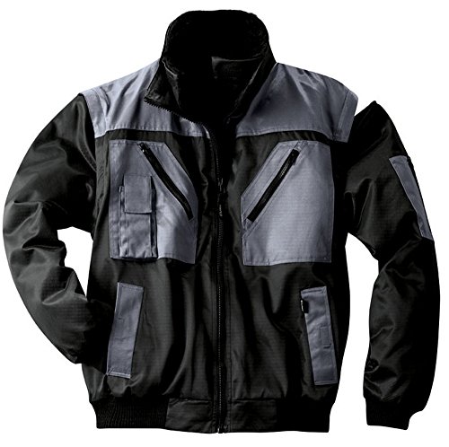 Preisvergleich Produktbild Gödecke Textil 4307 Pilotjacke,grau / schwarz (XXX-Large)