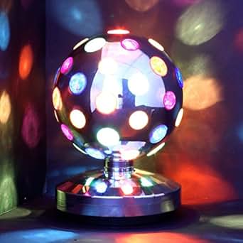 DISCO-LAMPE - bunte Discokugel - dreht sich um 360° - Durchmesser 20 cm