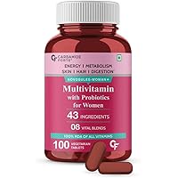 Carbamide Forte Multivitamin Tablets for Women with 43 Ingredients -100 Veg Tablets