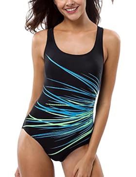 CharmLeaks Damen Einteiler Figuroptimizer Sport Badeanzug AirLane