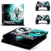 Produktbild Playstation 4 + 2 Controller Aufkleber Schutzfolie Set - Darksiders II /PS4