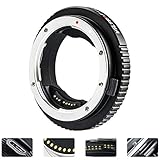 mittelformat objektive Es verfügt über eingebaute elektronische Kontakte und die Bajonette sind aus Metall mit Oberflächenbeschichtung, langlebig und robust. Es verfügt auch über AF-Funktion.