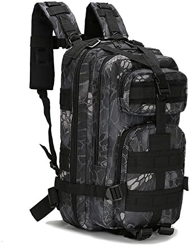 Nlyefa waterproof durable 30L Camouflage backpack/Assault Backpack/Camping bag/Hiking bag for Outdoor Camping Mountaineering Exploration
