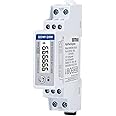 Modbus Single Phase, Electric Energy Meter - Electricity Meter to Measure Low-amp Circuits - Pulse Output 1 1000imp/kWh - RS485 Modbus - SDM120-MODBUS-MID