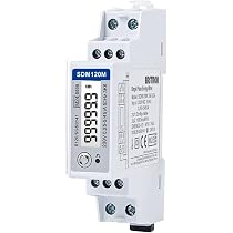Medidor De Energía Trifásico SDM72D-MID Con Pantalla LCD - Certificado MID