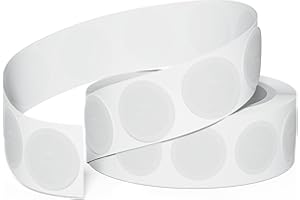 Timeskey NFC Ntag216 NFC Tags (NFC Autocollants/Stickers pour NFC) 888 Octets Blanc NFC Étiquettes (Lot de 50)