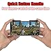 Price comparison product image Gaming Trigger for Phone Mobile Diadia Fire Button Handle for L1R1 Shooter Controller PUBG,Left+Right