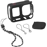 Nicear Silicone Lens Case Shockproof Anti-Scratch Frame Drop Resistant for 360 Ace Pro 2