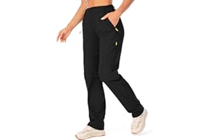 Jessie Kidden Walking Trousers Women Cargo Pants Waterproof Summer Lightweight Quick Dry Convertible Stretch Outdoor Casual UPF 50 Running Cycling Zip Off Capri #6601F