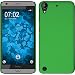 Produktbild PhoneNatic Case für HTC Desire 530 Hülle grün gummiert Hard-case + 2 Schutzfolien