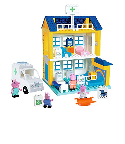 Imagen 6 de Peppa Pig - Hospital, juego de construcciones (Simba 4374598)