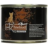 Catz finefood Purrrr No. 109 Schwein, 6er Pack (6 x 0.2 kg)